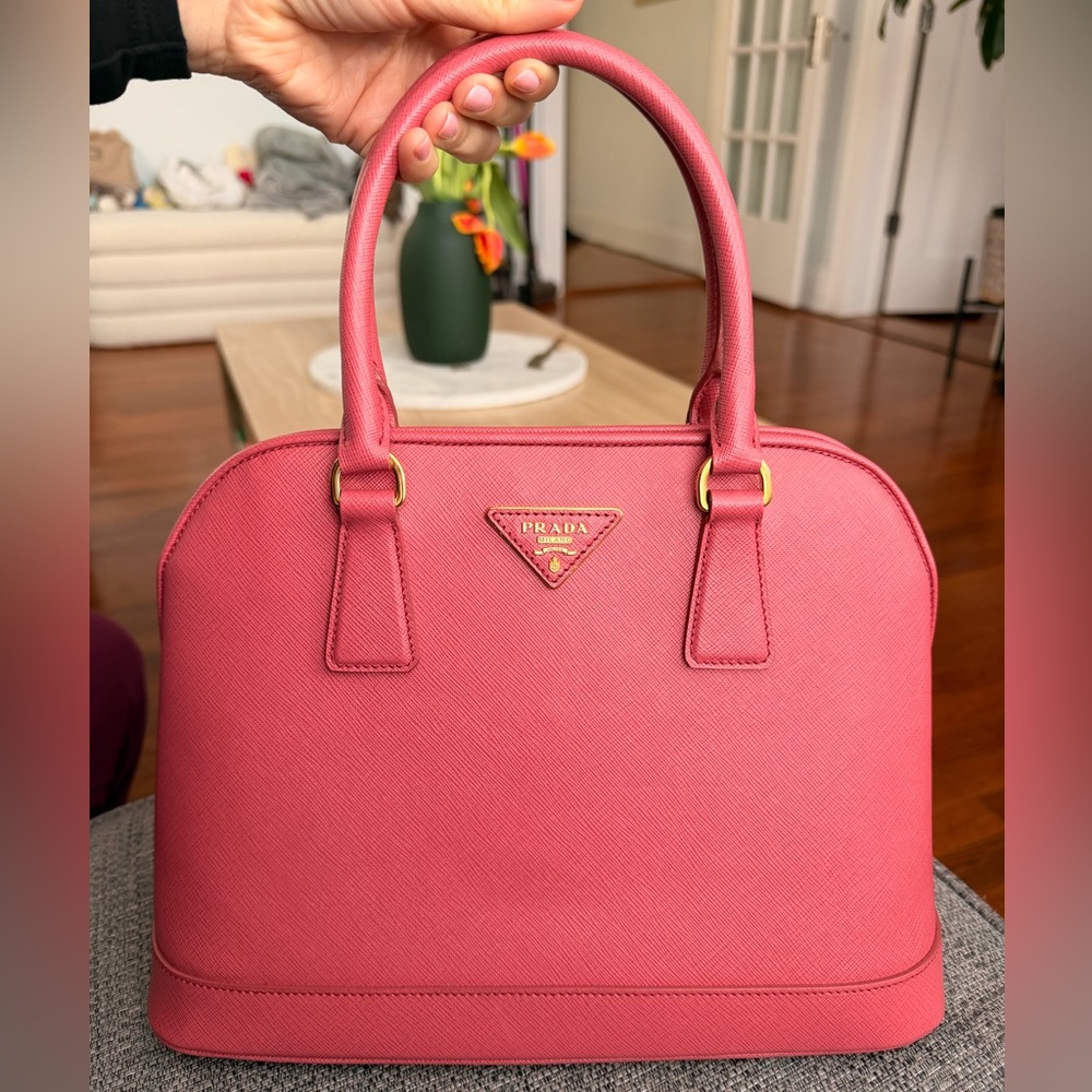 Prada top handle bag